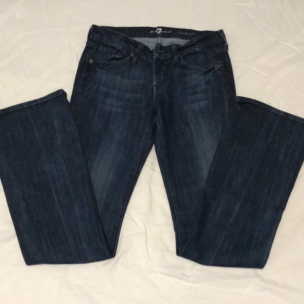 7 for all mankind bootcut jeans.